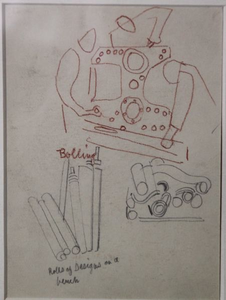 Anti-aircraft Gun Factory – studies