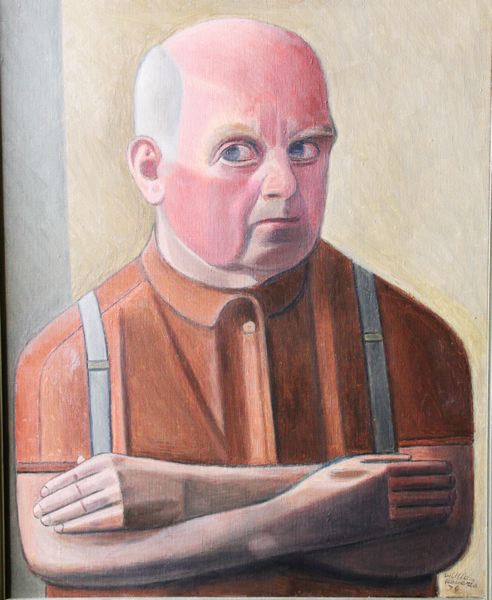 Self-portrait with Arms Folded