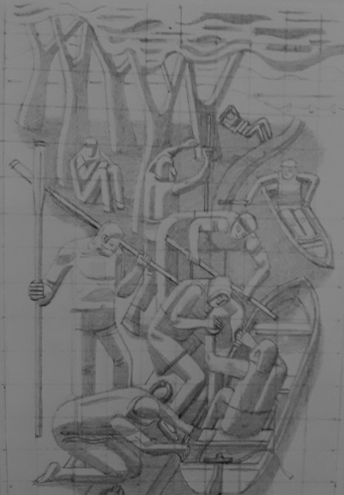 The Boatmen -- study