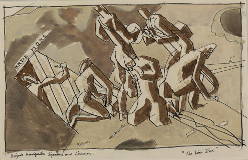 Brigade Headquarters: Signallers and Linesmen