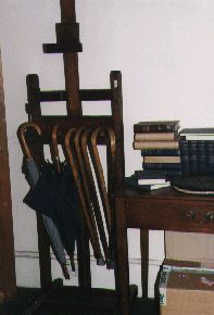 Jacob Kramer's 
easel