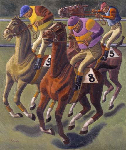 Cantering to the Post, 1949