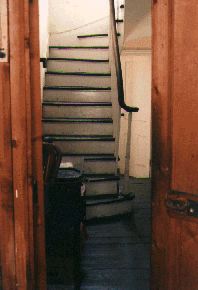 The hall and 
stairs