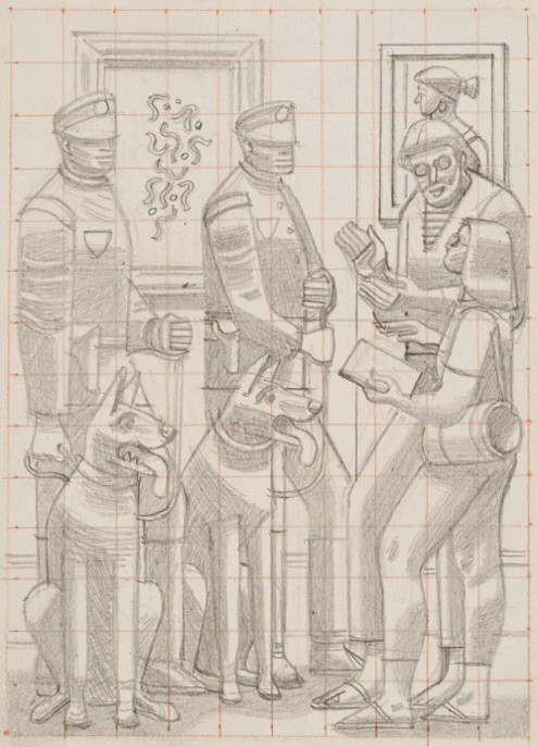 Guarding the Masterpiece< -- study