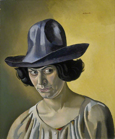 Girl in Mauve Hat