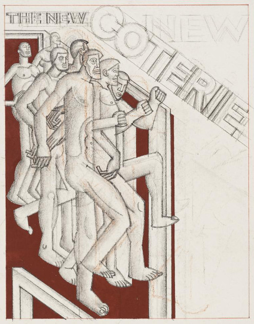 The New Coterie – study for nos. 5 and 6