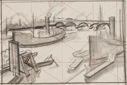 Sketch for River Painting