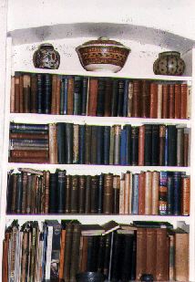 Books 
in the sitting-room