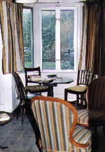 The 
sitting-room table