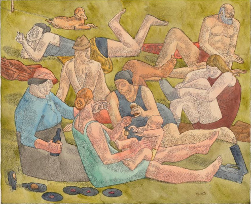 Sun-bathing -- study