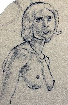 Female Life Study, Upper Body