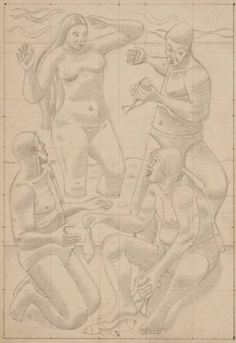 The Birth of Venus -- study
