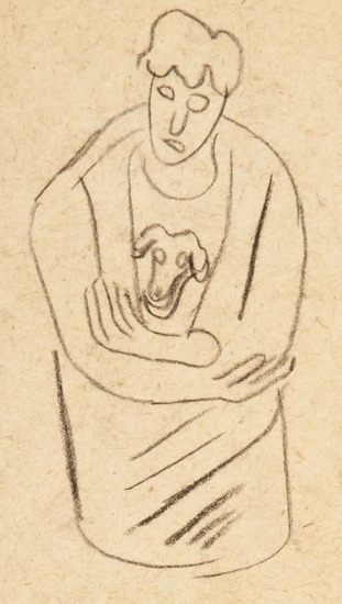 Woman and Dog