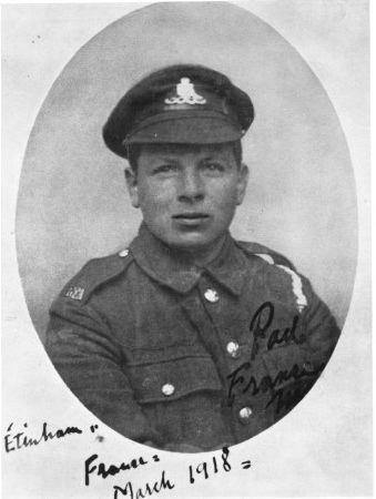 William Roberts in March 1918